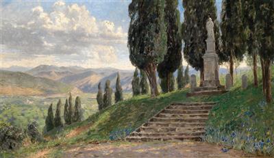 Sample artwork by Luise von Begas-Parmentier (1843 - 1920), known for landscape and architectural painting - View similar artists and auction records