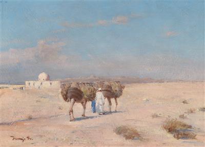 In the Desert by Frantisek Horejc - Auction record, sale price, and art valuation. Compare with similar artists and explore comparable artworks.