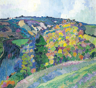 Sample artwork by Maurice Guilbert (1876 - 1933), known for landscape painting - View similar artists and auction records