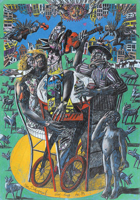 Sample artwork by Koen Scherpereel (1961 - 1997), known for painting - View similar artists and auction records