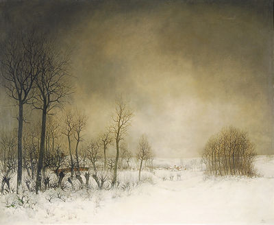 VREDIG SNEEUWLANDSCHAP TE NUKERKE