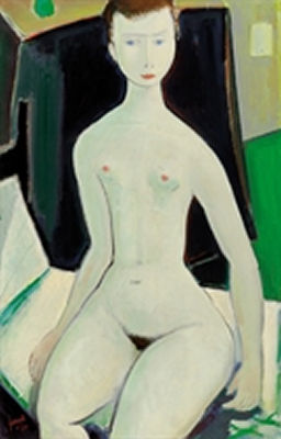 ZITTEND NAAKT (1954)