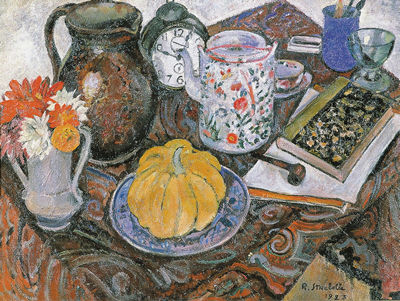 STILLEVEN - NATURE MORTE (1923) by Rodolphe Strebelle - Auction record, sale price, and art valuation. Compare with similar artists and explore comparable artworks.