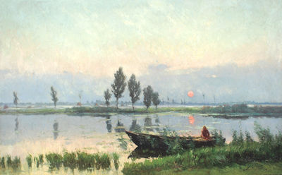 ZONSONDERGANG IN DE OMGEVING VAN DENDERMONDE