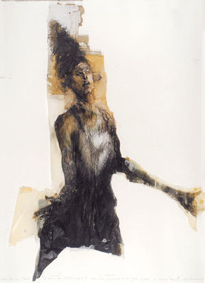 PORTRAIT DU FAYOUM - LA DAME EN NOIR (1992-93)
