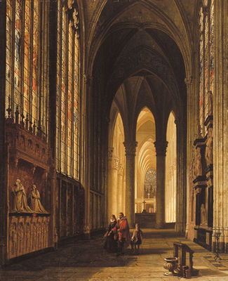 Sample artwork by Joseph Maswiens (1828 - 1880), known for painting - View similar artists and auction records