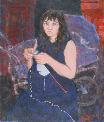 Sample artwork by Fons Roggeman (Born 1939), known for painting - View similar artists and auction records