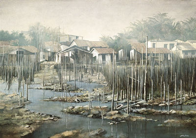 BAIA ALGADOS by Jef van Grieken - Auction record, sale price, and art valuation. Compare with similar artists and explore comparable artworks.