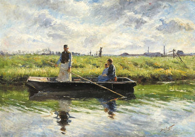 Sample artwork by Henri Luyten (1859 - 1945), known for painting and sculpture - View similar artists and auction records