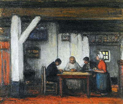 THE DISCIPLES OF EMMAÜS (CIRCA 1905)