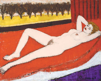 LYING NUDE