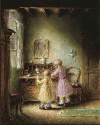 Sample artwork by Herman Jacobs (1921 - 1994), known for painting - View similar artists and auction records