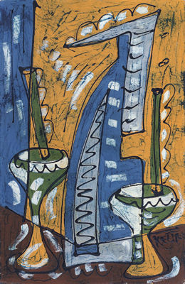 Sample artwork by Samuel Bohumil Kecir (1904 - 1987), known for painting - View similar artists and auction records