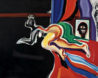 DOUBLE ASPECT (1968) by Marcel Pouget - Auction record, sale price, and art valuation. Compare with similar artists and explore comparable artworks.