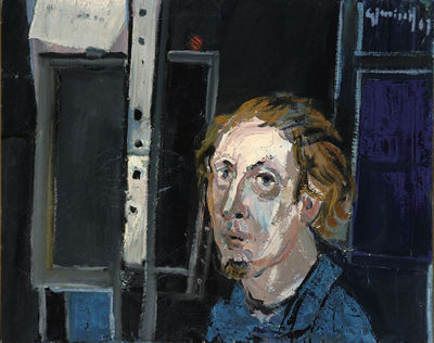 SELF PORTRAIT IN THE STUDIO (1967)