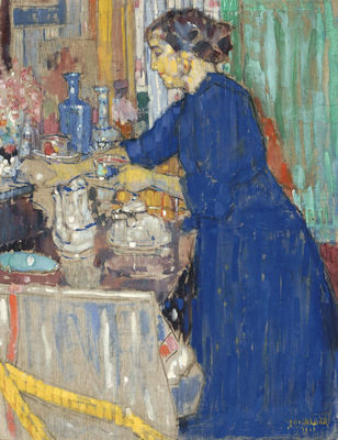 Sample artwork by Joseph (Jos) Albert (1886 - 1981), known for abstract still life, portrait, landscape painting - View similar artists and auction records