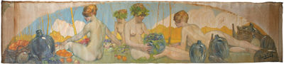 BACCHANTEN - ALLEGORIE VAN DE OOGST