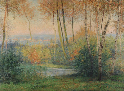 MATINÉE D'AUTOMNE - LA MARE