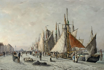 Sample artwork by Henri Arden (1858 - 1917), known for painting - View similar artists and auction records