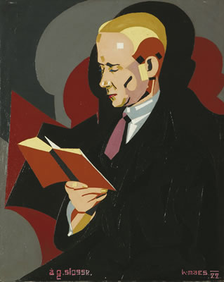 MAN READING
