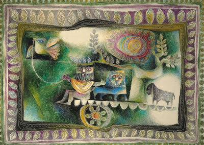 CORTÈGE DE LA PAIX by Pinchas Shaar - Auction record, sale price, and art valuation. Compare with similar artists and explore comparable artworks.