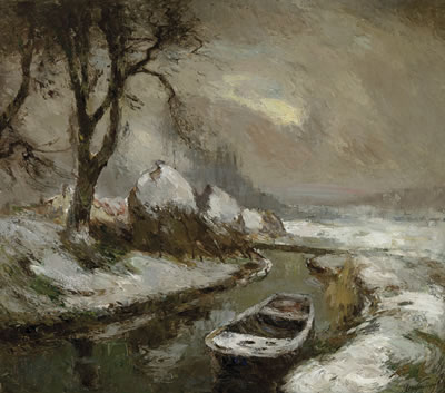 Sample artwork by Léon Spanoghe (1874 - 1955), known for painting - View similar artists and auction records