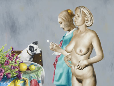 UNTITLED - VERMEER LETTRE D'AMOUR