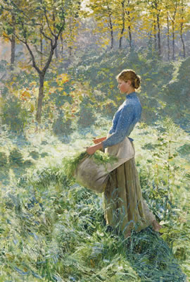 SUMMER MORNING by Emile Claus - Auction record, sale price, and art valuation. Compare with similar artists and explore comparable artworks.