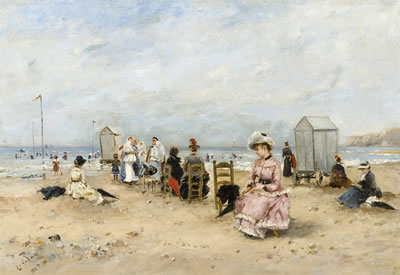 À LA PLAGE by Alfred Godchaux - Auction record, sale price, and art valuation. Compare with similar artists and explore comparable artworks.