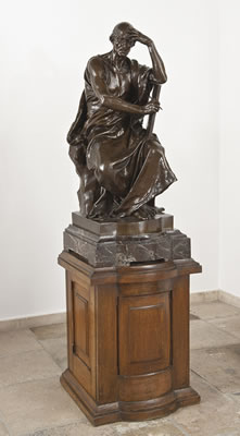 L'ÉTUDE ET LA MÉDITATION by Paul Dubois - Auction record, sale price, and art valuation. Compare with similar artists and explore comparable artworks.