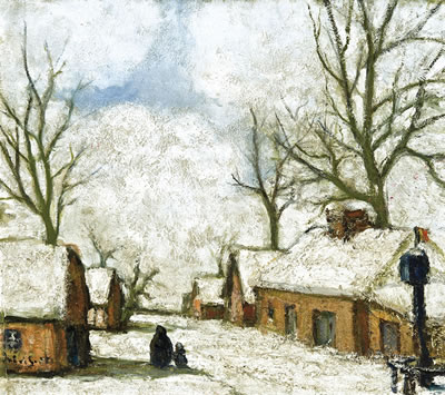 EENZAAMHEID - VILLAGE SOUS LA NEIGE