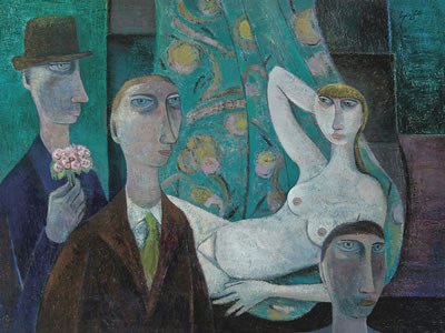 Sample artwork by Lydia Wils (1924 - 1982), known for painting - View similar artists and auction records