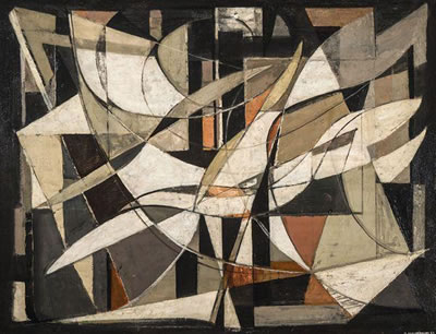 Sample artwork by Antoon Marstboom (1905 - 1960), known for painting and sculpture - View similar artists and auction records