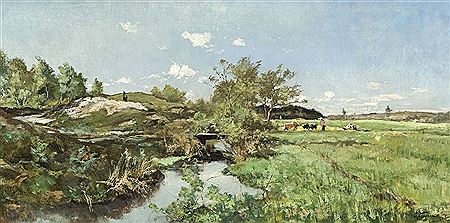 Printemps à Genck by Joseph Theodore Coosemans - Auction record, sale price, and art valuation. Compare with similar artists and explore comparable artworks.