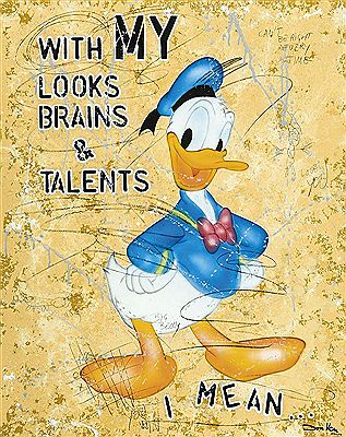 With my looks, brains & talents by Don Ken - Auction record, sale price, and art valuation. Compare with similar artists and explore comparable artworks.