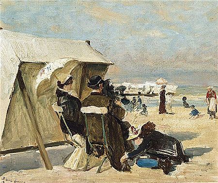 Scène de plage by Ernest Blanc-Garin - Auction record, sale price, and art valuation. Compare with similar artists and explore comparable artworks.