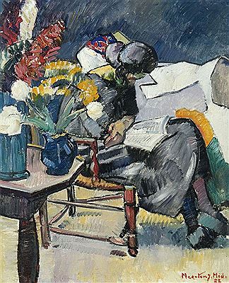 Liseuse dans un intérieur by Medard Maertens - Auction record, sale price, and art valuation. Compare with similar artists and explore comparable artworks.