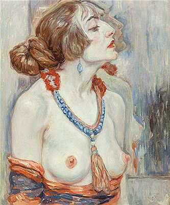 La femme fatale by Charles Bisschops - Auction record, sale price, and art valuation. Compare with similar artists and explore comparable artworks.