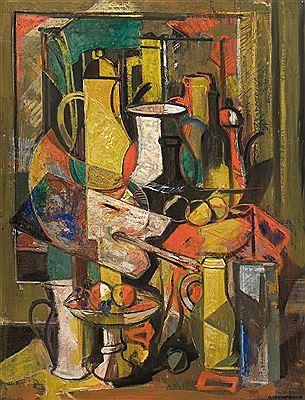 Nature morte dans l'atelier by Antoon Marstboom - Auction record, sale price, and art valuation. Compare with similar artists and explore comparable artworks.