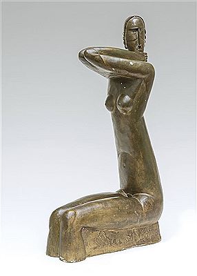 Nu assis (1921)