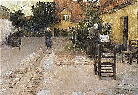 Soir à l'asile à Gand