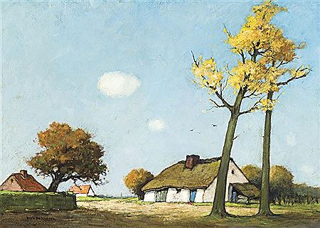 Herfstgoud - Or d'automne (1949) by Dirk Baksteen - Auction record, sale price, and art valuation. Compare with similar artists and explore comparable artworks.