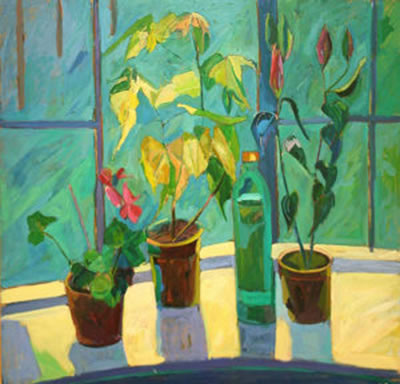 Flowers in a Window