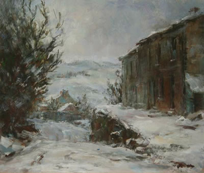 Miltown in Winter