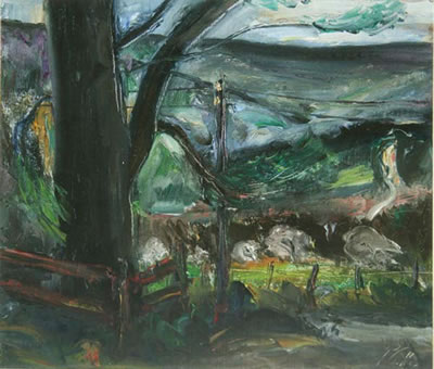 Wicklow Farm by Peter Collins - Auction record, sale price, and art valuation. Compare with similar artists and explore comparable artworks.