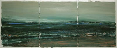 Evening Light - triptych