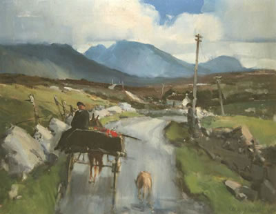 Connemara Landscape - The Twelve Bens