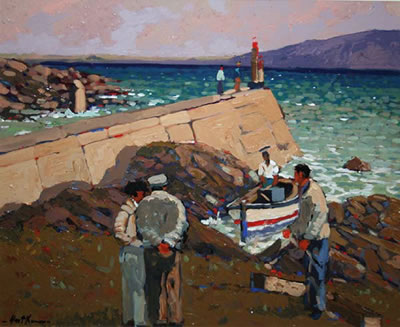 Poirtín Harbour, Achill