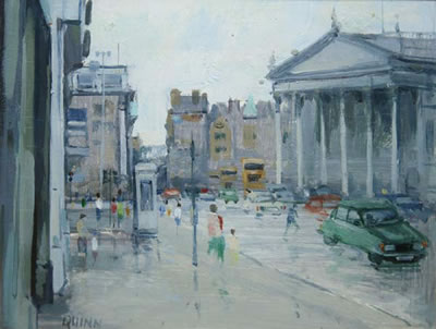 Westmoreland Street, after Rain