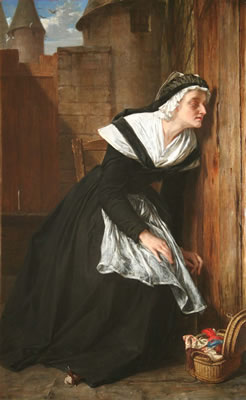 MARIE ANTOINETTE IN THE TEMPLE